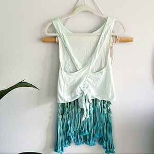 Lululemon | Mint Cross Back Tie Tank | 6 🍵